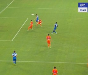 替补登场不到1分钟！徐皓阳头球破门，申花3-2再度领先泰山